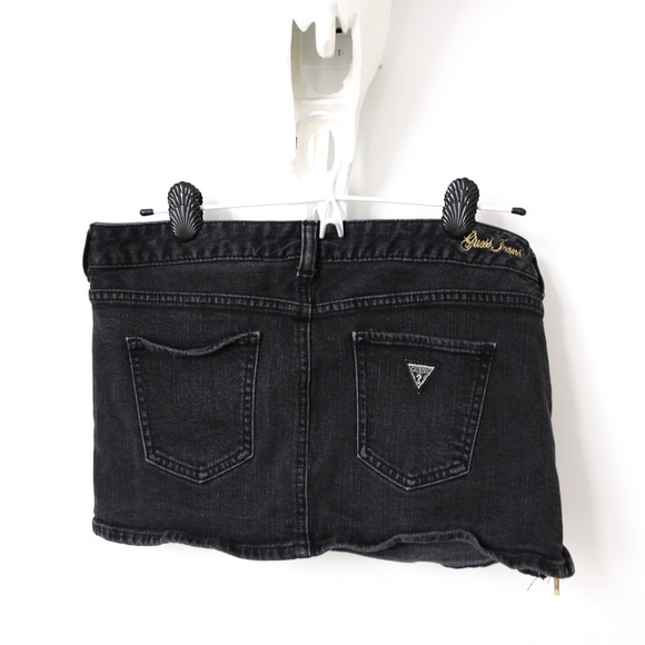 Guess Jeans Vintage Black Mini Skirt - Picture 5 of 5